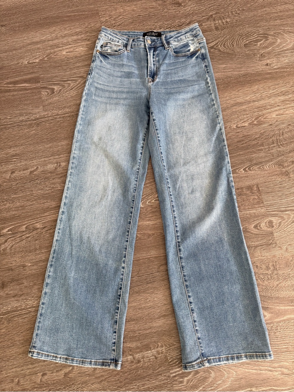 Judy Blue Light Blue Wide Leg Jeans